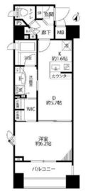 グランステューディオ中目黒 3階 間取り図