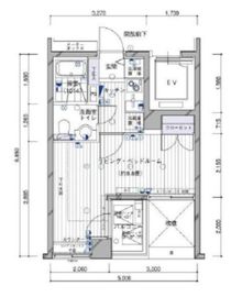 ガイアシティ三番町 4F1 間取り図