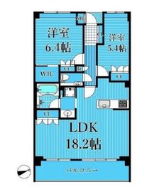 ピアースコード目黒洗足 4階 間取り図