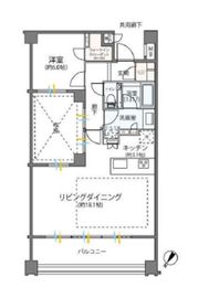 リーフィアレジデンス上原 4階 間取り図