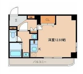 メイフェアハウス三田 201 間取り図
