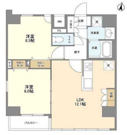 テラス王子 1002 間取り図