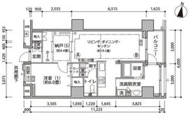 東雲キャナルコートCODAN 18-418 間取り図