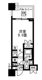 レジディア錦糸町 201 間取り図