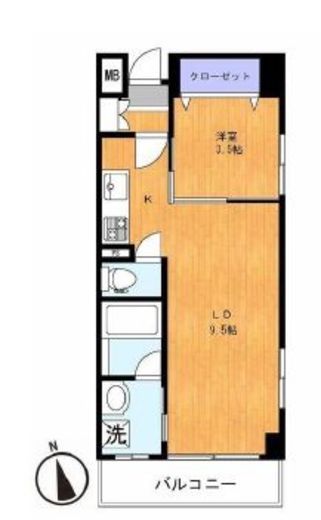 アリーサコート 301 間取り図