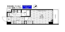 ステージグランデ茅場町 2階 間取り図