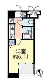 グランヴァンデュヴェール東京 2階 間取り図