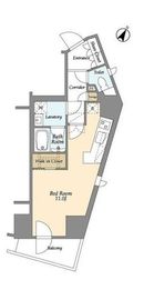リテラス渋谷笹塚 803 間取り図