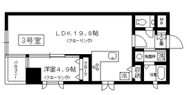 シトラス東日本橋 403 間取り図