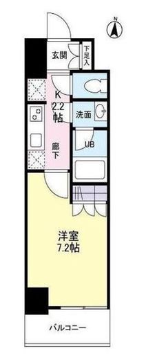 スカイタウン押上 402 間取り図