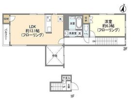 Nemo柿の木坂 B 間取り図