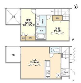 Nemo柿の木坂 C 間取り図