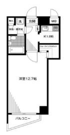 日神パレステージ西麻布 9階 間取り図