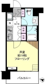 イクサージュ目黒 4階 間取り図