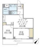 リエール若松町 502 間取り図