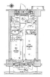 オープンレジデンシア王子 6階 間取り図