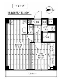 ステージファースト新中野 2階 間取り図