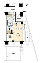 ピアース大森山王三丁目 1階 間取り図