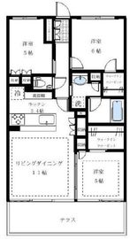 ベリスタ西荻窪 1階 間取り図