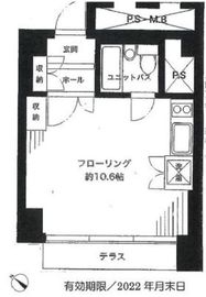 ベルテ参宮橋 1階 間取り図