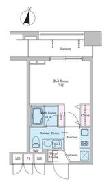 レジディア文京音羽2 302 間取り図