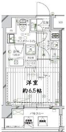 レガリス品川南大井パークサイド 8階 間取り図