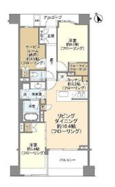 ヴィークステージ南馬込桜並木通り 6階 間取り図