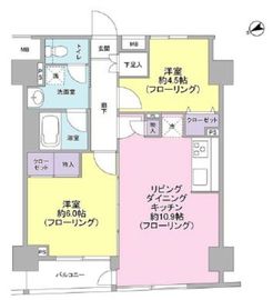 パートナーシップアパートメント 403 間取り図