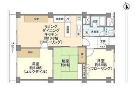 メゾン麻布 3階 間取り図