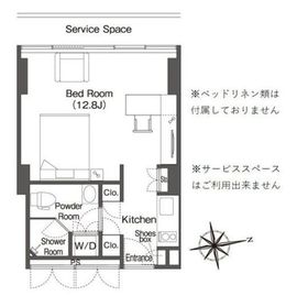 ウエリスアーバン品川タワー 1804 間取り図