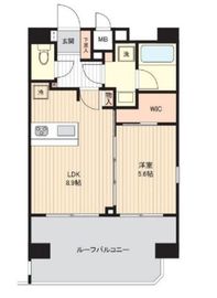 アジールコート雪が谷大塚 1401 間取り図