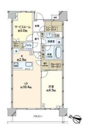 パークナード目黒カレン 3階 間取り図