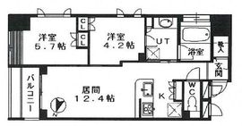 ドルフ日本橋人形町 3階 間取り図
