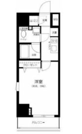 コンシェリア東京 AQUA VERT 5階 間取り図