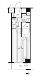 グランハイツ東新宿 418 間取り図