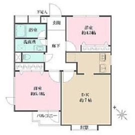 グランディオッソ 303 間取り図