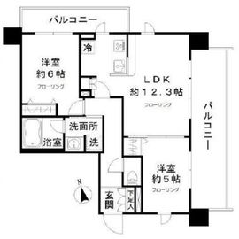 エヌステージ赤羽志茂 419 間取り図