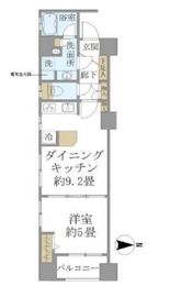 コアマンション御徒町フリージオ 7階 間取り図