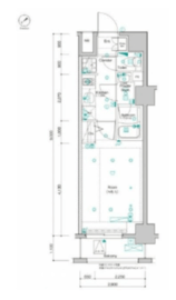 シーフォルム南池袋 2階 間取り図