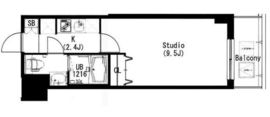 エスティメゾン中野富士見町 213 間取り図