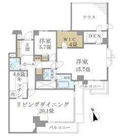 howff RELAX三軒茶屋 (ホフリラックス三軒茶屋) 301 間取り図