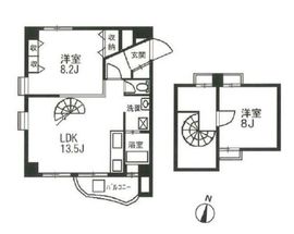 マーヴェラスガーデンコート 7階 間取り図