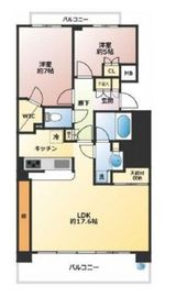 プラウド駒込 4階 間取り図