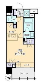 イクサージュ目黒 7階 間取り図