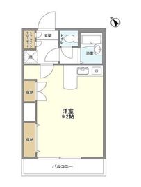 フジテラス月島 101 間取り図