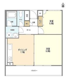 渓山館 304 間取り図