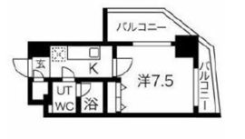 スパシエ蒲田グランドタワー 14階 間取り図