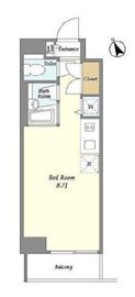 プレミアステージ大崎 206 間取り図