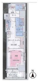 エステムプラザ芝公園 4階 間取り図