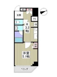 スペランツァ日本橋 301 間取り図